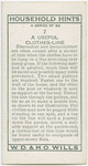 A useful clothes line.