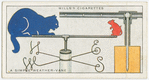 A simple weather vane.