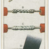 Mending electric wires.