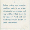 Household hints