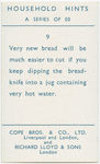 Household hints