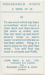 Household hints