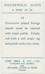 Household hints