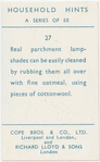 Household hints
