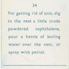 Household hints