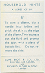 Household hints