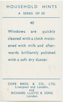 Household hints