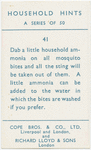 Household hints