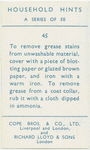 Household hints