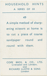 Household hints