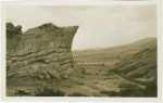 Imposing view of the park of the Red Rocks near Denver, CO