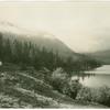 Trappers Lake with cloud effect before storm