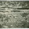 Cliff dwellings in Moccasin Canyon near the mouth of Little Moccasin Canyon