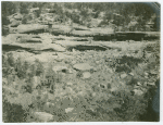 Cliff dwellings in Moccasin Canyon near the mouth of Little Moccasin Canyon