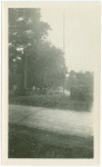 Road signs in Tappan, New York