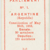 Houses of Parliament - Argentine.
