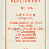 Houses of Parliament - Sweden.