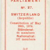 Houses of Parliament - Switzerland.