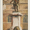 Statue of Oliver Cromwell.