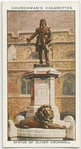Statue of Oliver Cromwell.