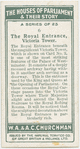 The Royal Entrance, Victoria Tower.
