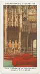 The Thornes and Woolsack, House of Lords.