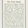 The Crypt Chapel.