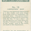 Carpenters' shop.