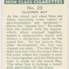 Clapper boy.