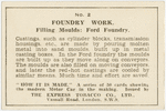 Foundry work. Filling moulds: Ford Foundry.