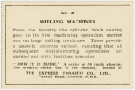 Milling machines.