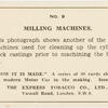 Milling machines.