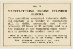 Manufacturing engine cylinder blocks.