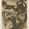 Gear testing machine.