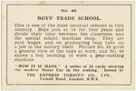 Boys' trade school.