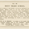 Boys' trade school.