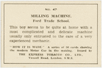 Milling machine.