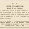 Heat treatment.