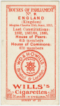 Houses of Parliament - England.