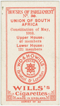 Houses of Parliament - Union of South Africa.