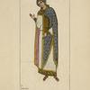 Grand dignitaire de l'Empire d'Orient 1078-81. Miniatures des ouvres de St. Jean Chrysostome, a la Bible Imp[eriale]