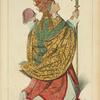 Pape officiant. Peinture Allemande de 1495. Musée de Cluny. XVe siècle, costumes religieux, hommes, Italie.