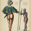 Soldat Lombard. 1503. Dap[rès] Andrea de Milan. Louvre. Soldat Venitien. 1515. D'ap[rès] Vittor Carpaccio. Pinacotheque de Venise.
