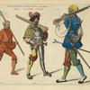 Hommes d'armes commencement du XVIe siècle. Suisse. Allemands. Espagnole. 1505. 1510. 1517. 1529.