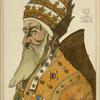 Le Pape Paul III. 1536. D'après une estampe d'Agostino Veneziano.