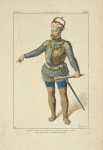 Ferdinand, archiduc d'Autriche frère de Charles-Quint, tiré de l'ouvrage: Tertii, Austriacae gentis imaginum. XVIe siècle, costumes princiers, hommes, Allemagne.