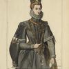 Princesse Italienne. Fin du XVI siècle. Tableau inédit de l'époque.