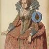 Elisabeth Palatine du Rhin, fille de Jacques 1er roi d'Angleterre. 1612-13. Peint d'ap[res] nature par Ml. Jn. Mirewelt.