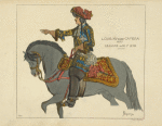 Louis XIV devant Cambrai 1677. Gravure de de St. Jean.