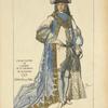 Grand Maitre de l'ordre de St. Georges de Bavière. 1729. Gravure de Mörl.